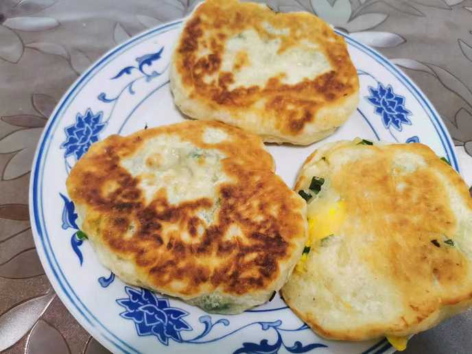 韭菜鸡蛋饼